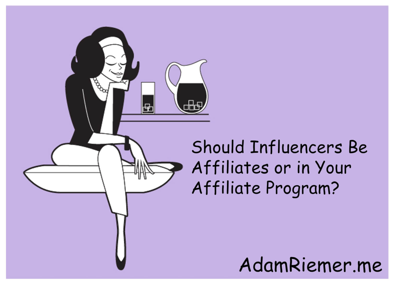 Deberian los influencers ser afiliados o estar en su programa